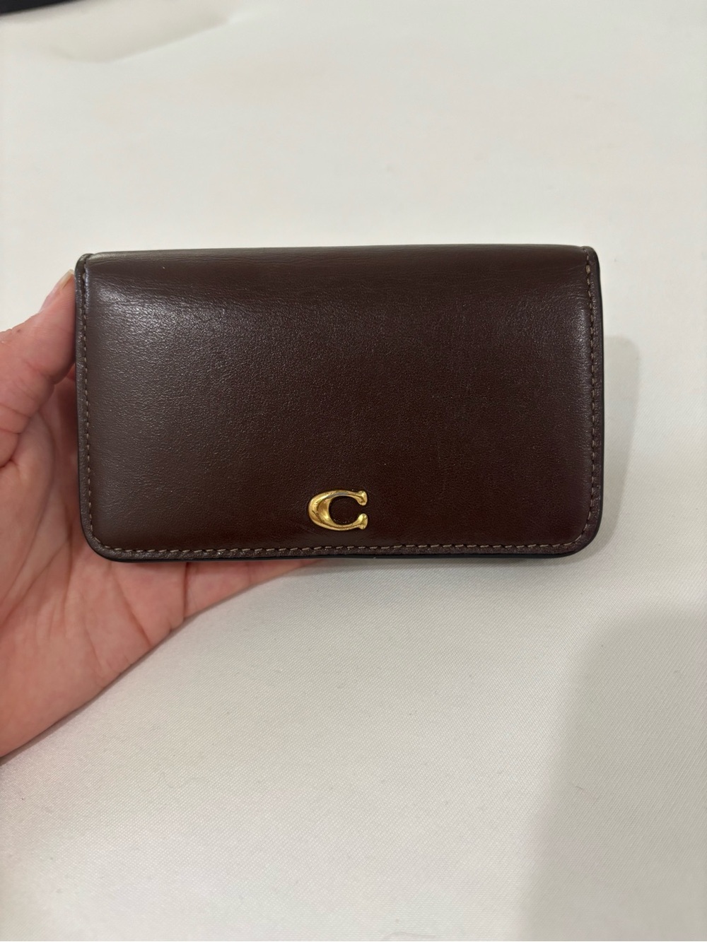Coach Essential Slim Wallet in Maple